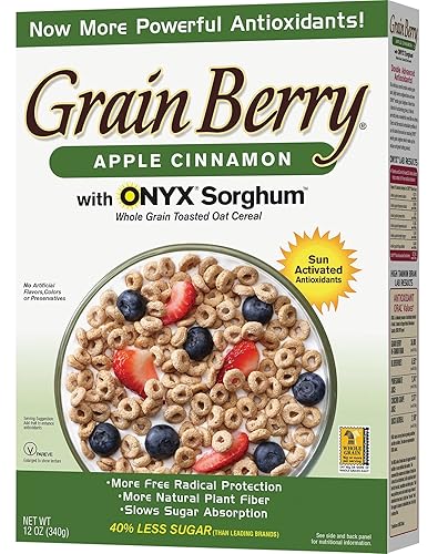 Grain Berry Apple Cinnamon Cereal, 12 Ounce - 3 PACK