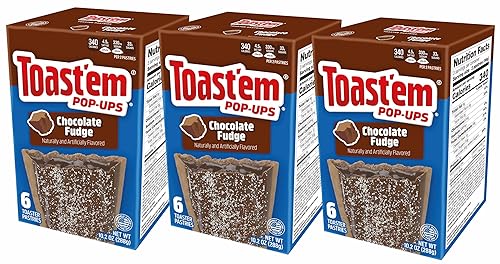Toast'em Frosted Pastry Tart, Fudge, 11 Ounce