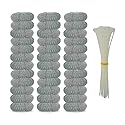 36 Pack Washing Machine Lint Traps with 36 Nylon Cable Ties, Laundry Mesh Washer Sink Drain Hose Screen Filter the Laundry Water Lint Trap Snare Net