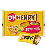 OH HENRY! Halloween Chocolatey Candy Bars, 30 Count, 450 Gram