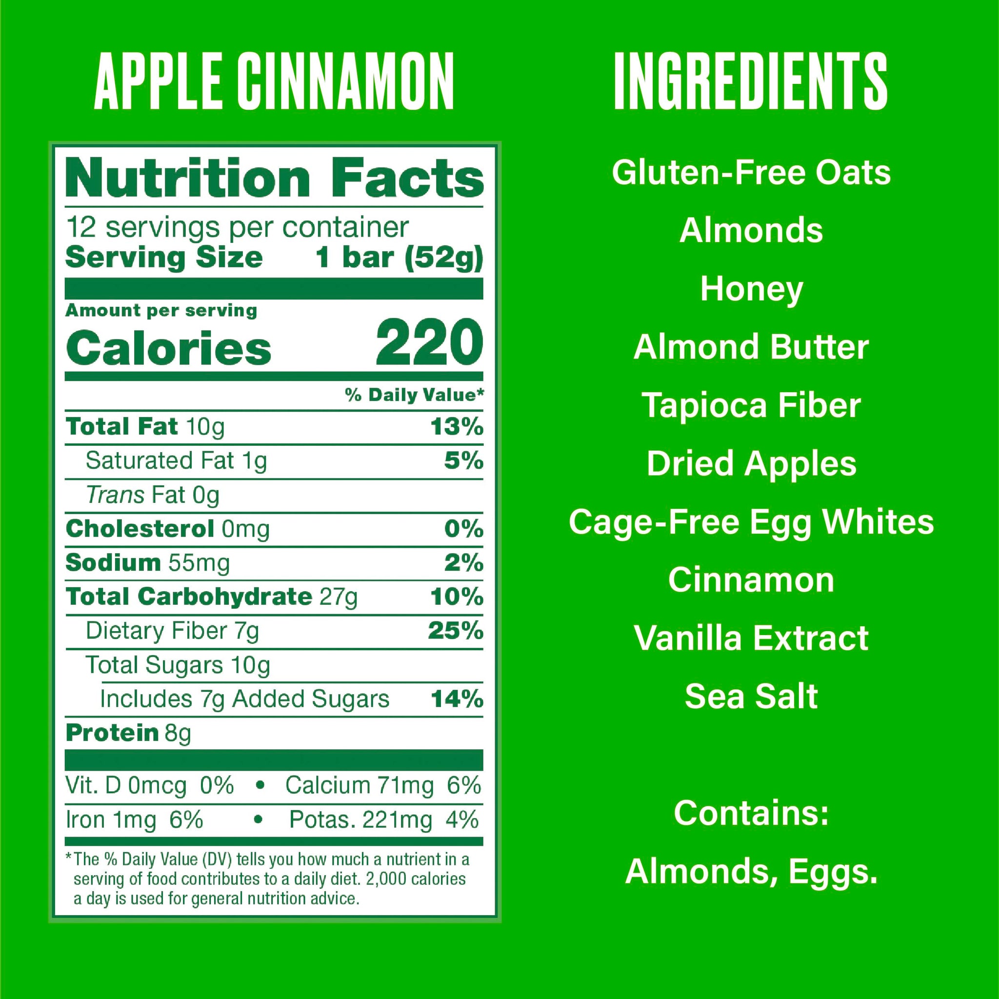 Over Easy Soft and Chewy Granola Breakfast Bars - Granola and Protein Bars - Energy Snack Bars - Clean, Gluten Free, Dairy Free, Soy Free and Kosher