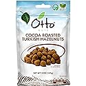 Otto Nuts - Cocoa Roasted Turkish Hazelnuts, Non-GMO Naturally Vegan Snack, Good Source of Protein | 5 OZ with Resealable Bag