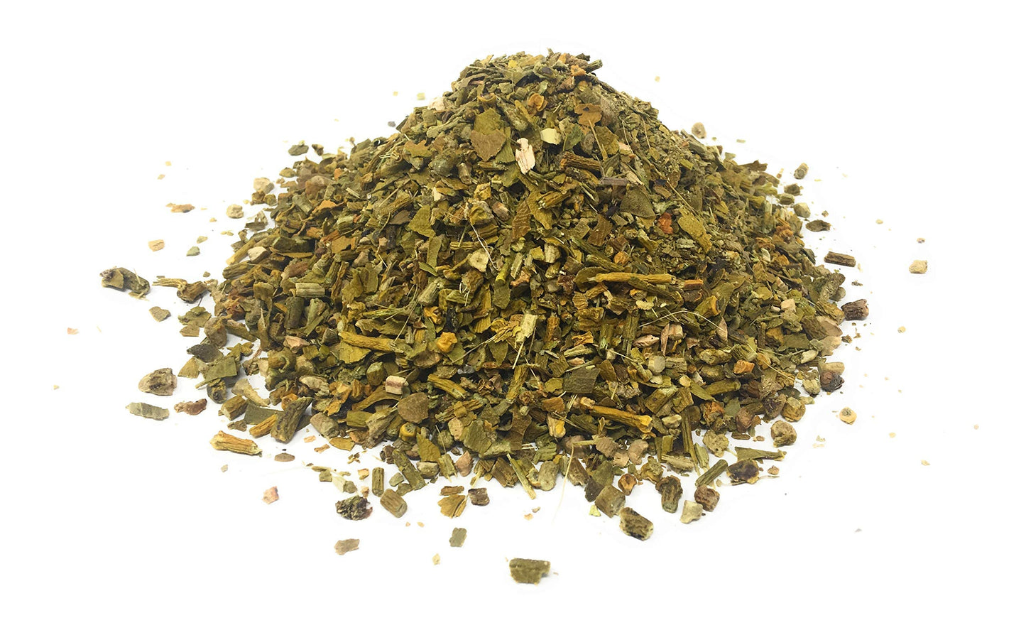 Dried Cut Mistletoe From The Whole Plant - Old English Mistle Herbal Tea - Ingredients: 100% Mistletoe Leaves (Viscum Album) - Net Weight: 1.76oz