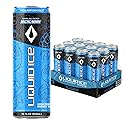 Liquid Ice Energy Drink - Limited Edition Arctic Berry, High Performance, Natural Caffeine, Taurine, 120mg Caffeine, L- Theanine, Antioxidant Support