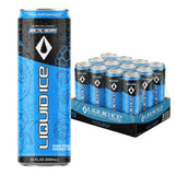 Liquid Ice Energy Drink - Limited Edition Arctic Berry, High Performance, Natural Caffeine, Taurine, 120mg Caffeine, L- Theanine, Antioxidant Support
