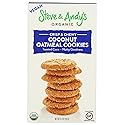 Steve & Andy'S, Cookies Oatmeal Coconut Organic, 6.3 Ounce