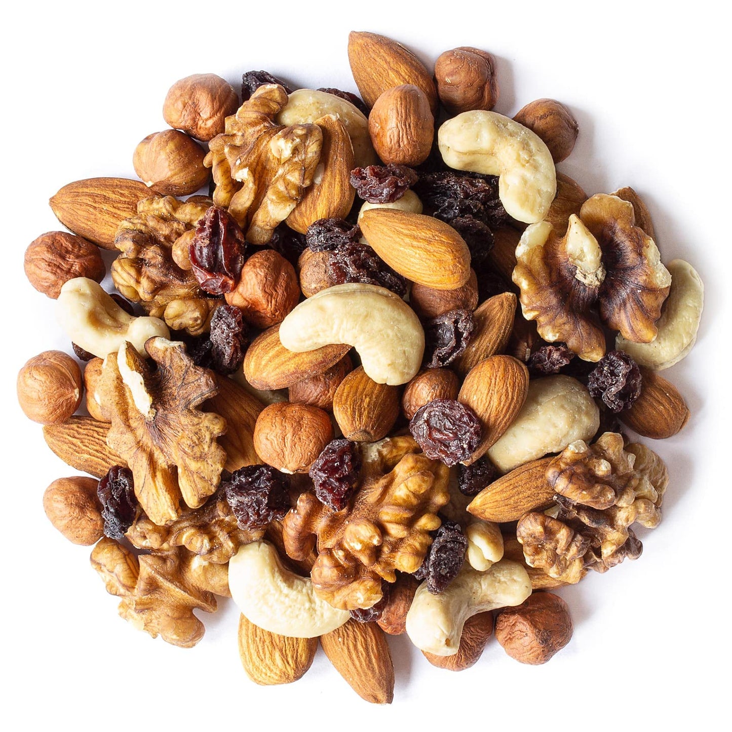 Food to Live Organic Go Raw Trail Mix, 4 Pounds - Raw and Non-GMO Snack Mix Contains Walnuts, Almonds, Cashews, Hazelnuts, and Raisins. Vegan