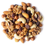 Food to Live Organic Go Raw Trail Mix, 4 Pounds - Raw and Non-GMO Snack Mix Contains Walnuts, Almonds, Cashews, Hazelnuts, and Raisins. Vegan