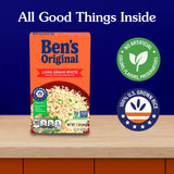 BEN'S ORIGINAL Converted Brand Enriched Long Grain White Rice, Parboiled Rice, 1 lb Box (Pack of 12)