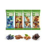 Bearded Brothers Organic Vegan Energy Bars - Gluten & Soy Free, Paleo, Whole 30 | Non GMO, Low Glycemic, High Protein, Fiber (12 Count (Pack of 1)