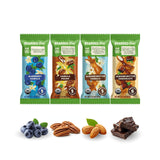 Bearded Brothers Organic Vegan Energy Bars - Gluten & Soy Free, Paleo, Whole 30 | Non GMO, Low Glycemic, High Protein, Fiber (12 Count (Pack of 1)