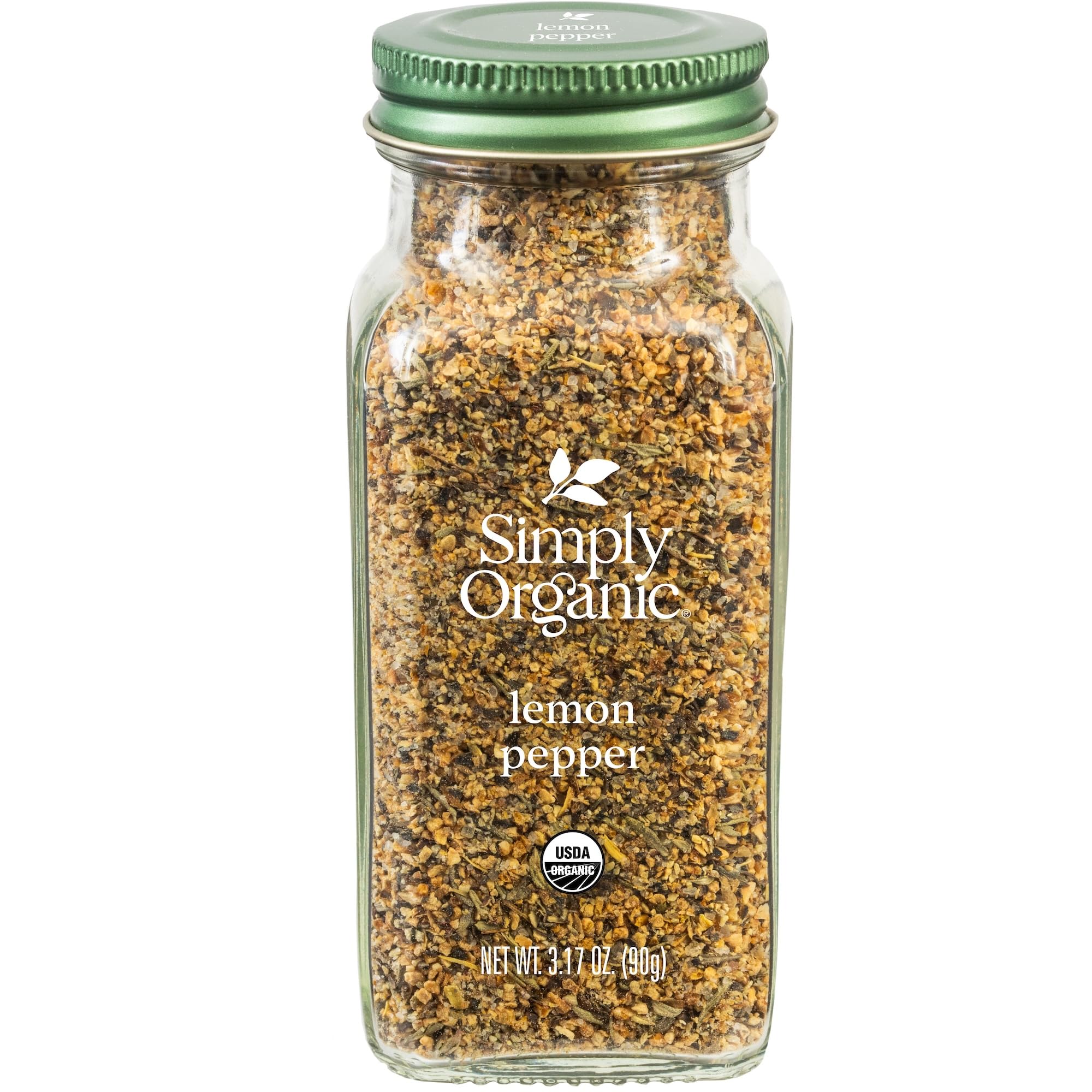 Simply Organic Lemon Pepper, Certified Organic, Kosher | 3.17 Ounce (Pack of 1)