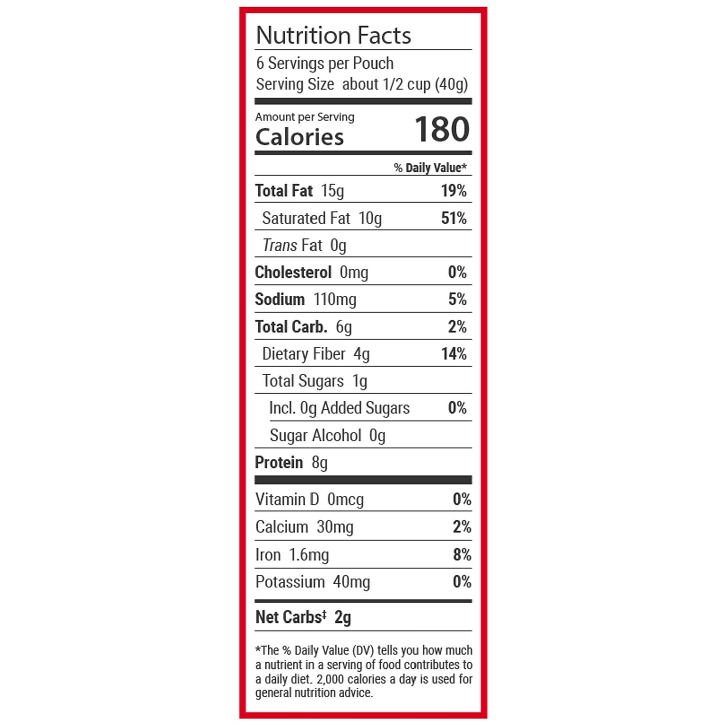 KE Keto Granola ~ Mexican Chocolate Coconut Crunch Seed & Nut Keto Cereal | 2g Net Carbs + 8g Protein | Sweetener Free, Sugar Free, Gluten Free, Egg