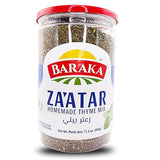 Baraka Zaatar Spice Seasoning Blend | Middle Eastern Dry Herb Mix for Bread Dips, Snacks, Mediterranean Dressings, Condiments, Baking, Salads, Hummus