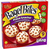 Salutem Vita - Mini Pizza Bagel Snacks with Cheese & Pepperoni, Gift Set:, 7 oz - Pack of 8
