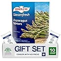 Salutem Vita - Steamable Frozen Asparagus Spears, 8 oz, Gift Set - Pack of 10