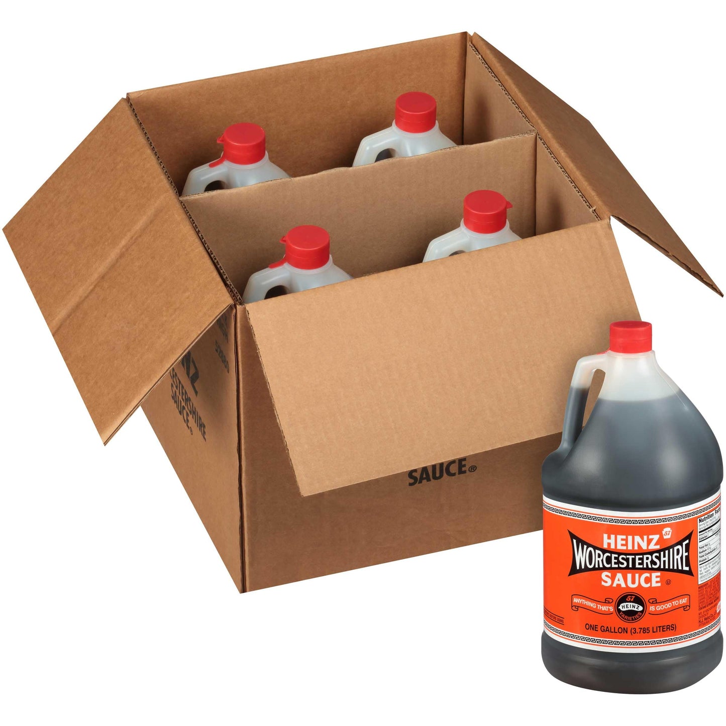Heinz Worcestershire Sauce (4 ct Casepack, 1 gal Jugs)