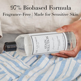 The Laundress Stain Solution, Laundry Stain Treatment, Stain Remover for Makeup, Red Wine, Coffee, Grass, & More, 16 Fl Oz