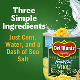 Del Monte Fresh Cut Golden Sweet Whole Kernel Corn, 8.75 oz. Can, Canned Vegetables