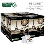 Barista Prima Coffee House French Roast Darkest Roast Coffee 24 K-Cups 96 count