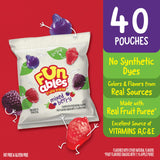 Funables Fruity Snacks, Mixed Berry Flavored Snacks, 32 oz 40 ct