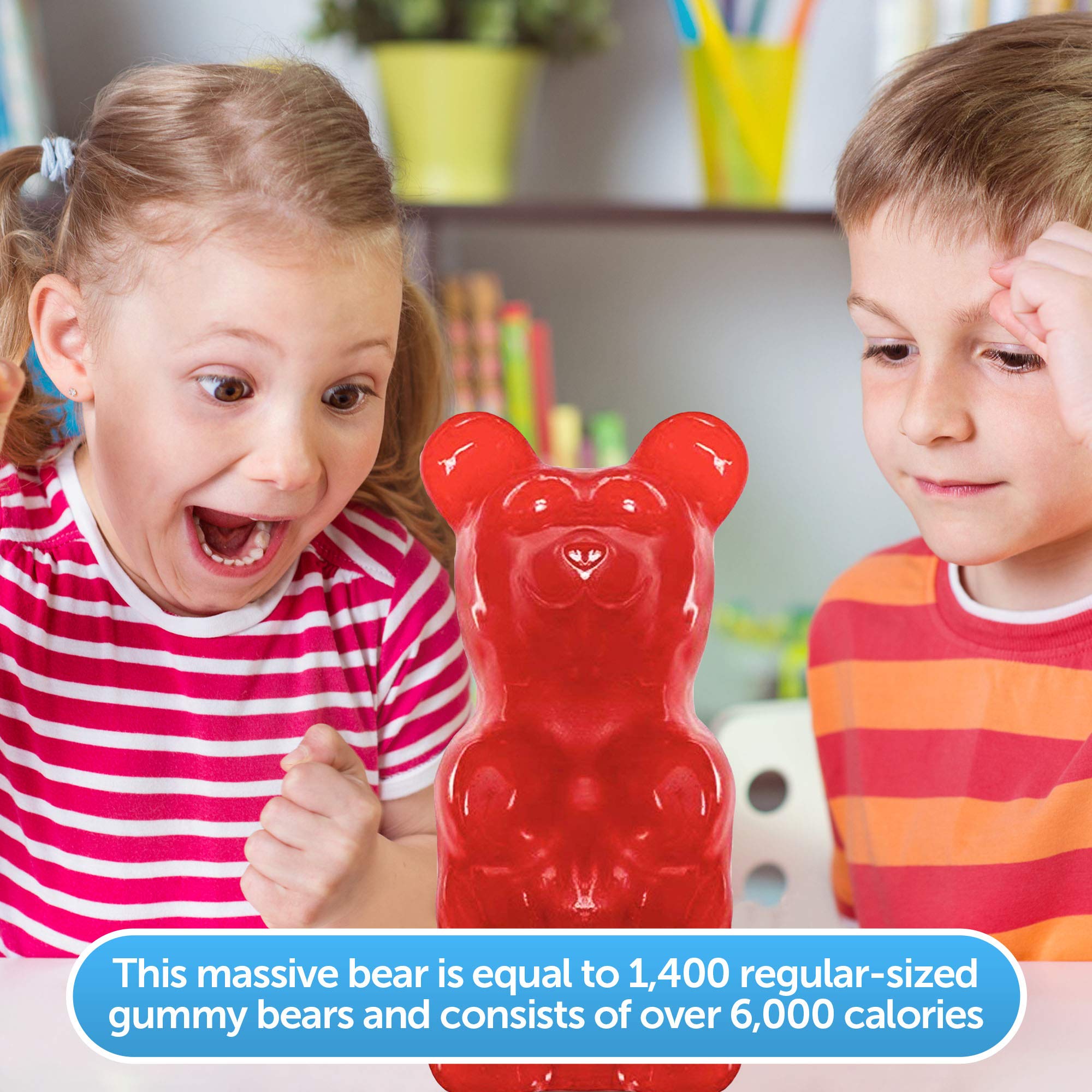 The Gummy Bear Guy® | The Original World's Largest Gummy Bear® - 5 Pounds - Cherry - Now Offering 40 Flavor Options!
