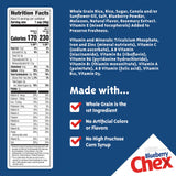 Blueberry Chex Cereal, Gluten Free Breakfast Cereal, Made with Whole Grain, 12 oz