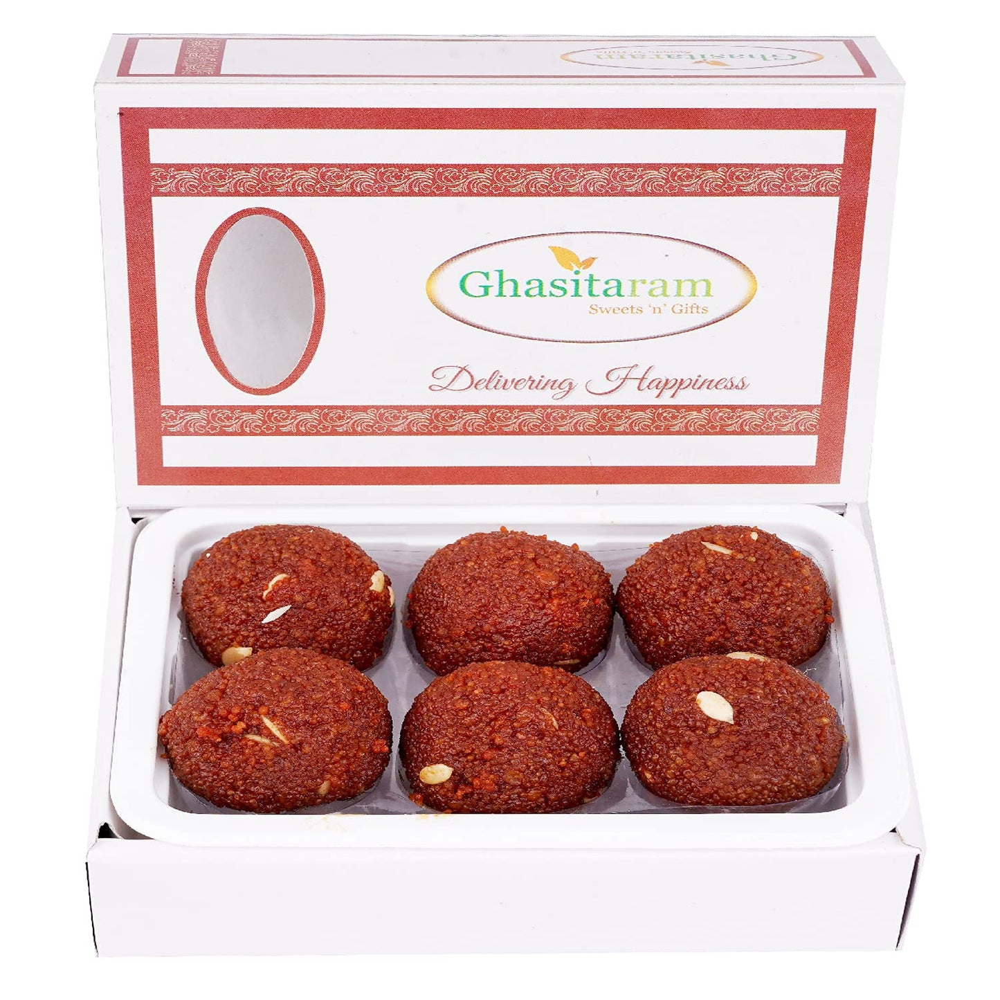 Jaiccha Ghasitaram Sweets-Chocolate Motichoor/Boondi Laddoo 200 GMS |Gift for Diwali,Holi,Rakhi,Valentine,Christmas,Birthday,Anniversary,Her,Him|