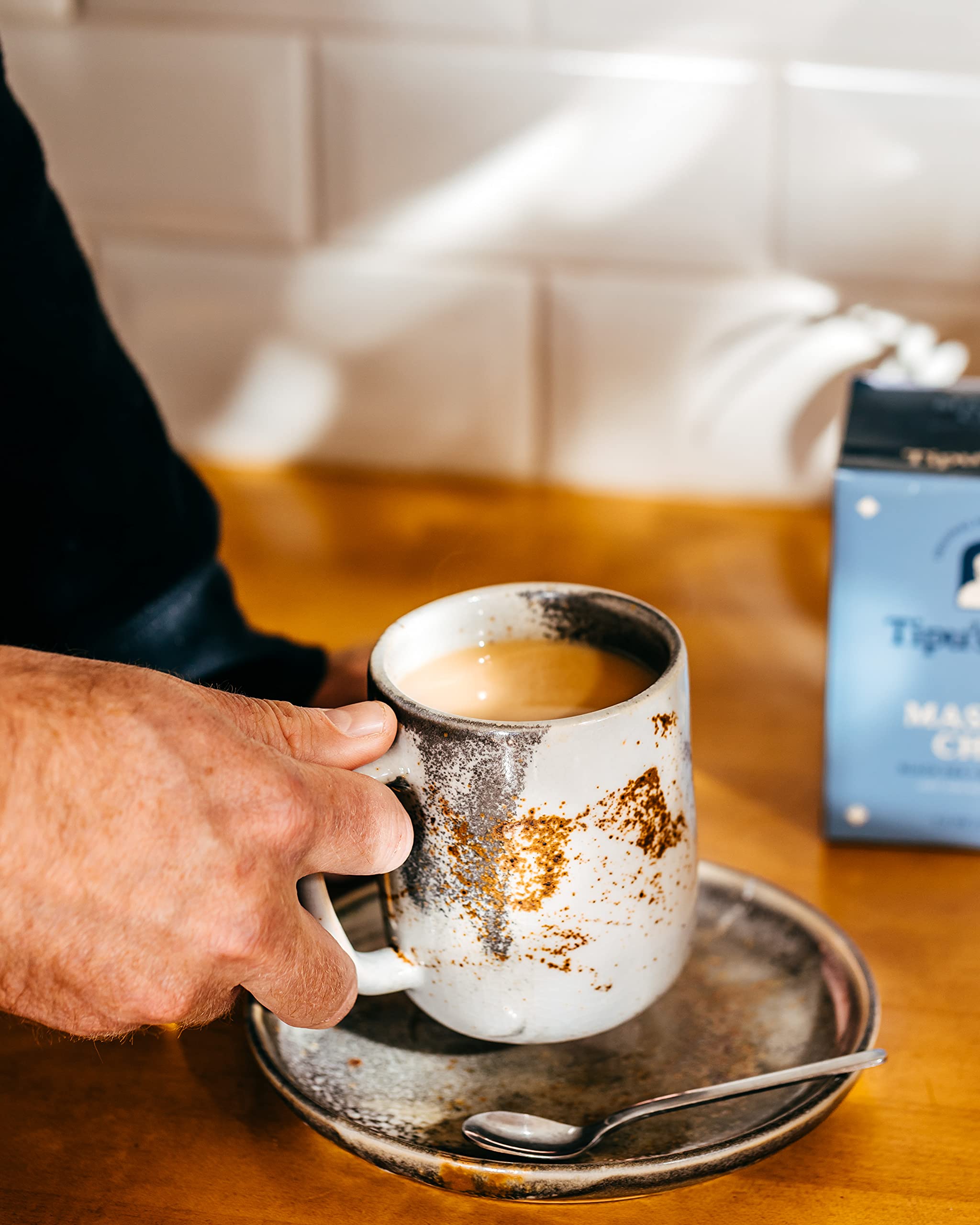 Tipu's Chai - Organic Masala Chai - Makes 11 Cups - 7.5 Ounces Masala Chai Instant Tea with Organic Spices - No Steeping, Just Add Water and Milk