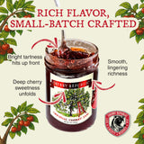 Cherry Republic Orginal Cherry Jam, 9 oz - Made with Real Chunks of Michigan Cherries, Balanced Sweet Tart Flavor, Made with Simple Ingredients