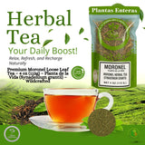 Premium Moronel Loose Leaf Tea - 4 oz (113g) - Planta de la Vida (Synadenium grantii) - Wildcrafted, 100% Natural, Non-GMO - Traditional Herbal