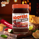 The Original Hooters 3 Mile Island Wing Sauce - Spicy Extra Hot Sauce Ideal for Chicken Wings Dipping, Grilling, Seafood, Ribs, Balanced Restaurant