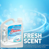 Wet & Forget Shower Cleaner Spray Multi-Surface Weekly Application Requires No Scrubbing, Bleach-Free Formula, Ready to Use, Fresh Scent, 3 Months