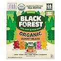 Black Forest USDA Organic Gummy Bears - 65 Pouches - .0.8Oz Each