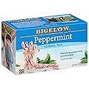 Bigelow Peppermint Caffeine Free Herbal Tea, 20 ct