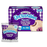 Smucker’s Uncrustables Peanut Butter & Grape Jelly Sandwiches, 4 Count, 2 Oz. Each, Frozen