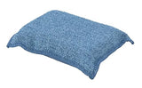 Miracle Microfiber Scrubbing Sponge, Blue Extra Scrubbing Power Sponge for Kitchen, Sink, Pot, Pan and Dish Washing, Super Absorbent and Rapid Drying