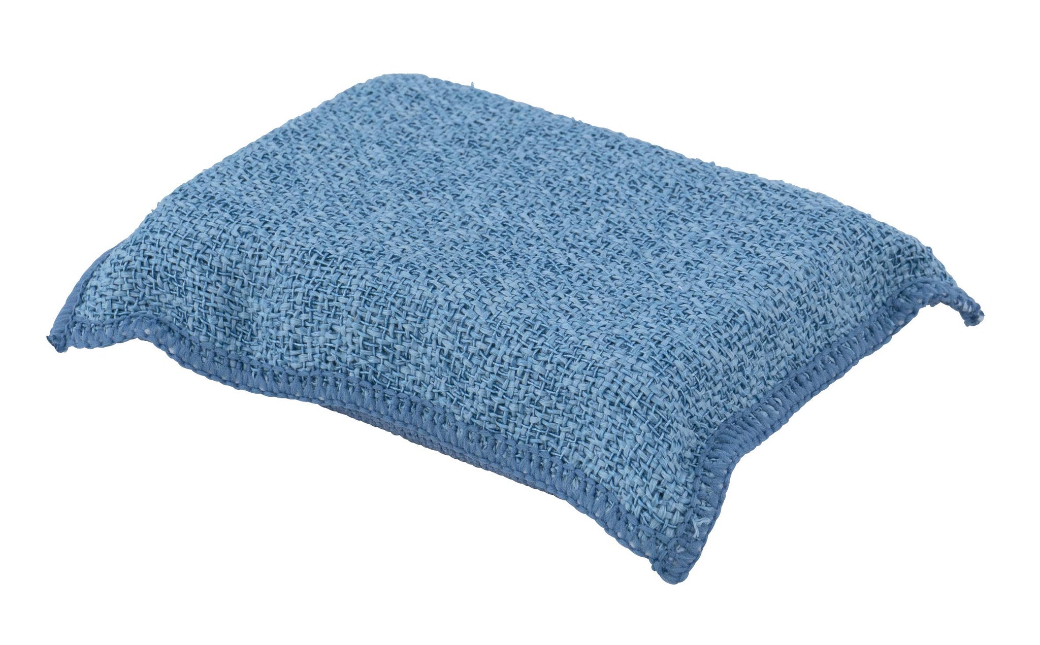 Miracle Microfiber Scrubbing Sponge, Blue Extra Scrubbing Power Sponge for Kitchen, Sink, Pot, Pan and Dish Washing, Super Absorbent and Rapid Drying