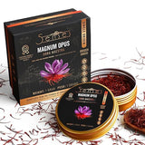 5Senses Kashmir Mongra Saffron | Azafran | Magnum Opus | Premium Grade A Saffron Threads | Whole Red Gold Spice | Single Origin, Non-GMO, Fairtrade