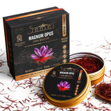 5Senses Kashmir Mongra Saffron | Azafran | Magnum Opus | Premium Grade A Saffron Threads | Whole Red Gold Spice | Single Origin, Non-GMO, Fairtrade