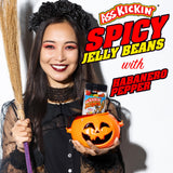 ASS KICKIN’ Hot and Spicy Jellybeans with Habanero Pepper - 9 Oz Resealable Jar - Great for Easter Candy or Food Challenge - Try the Gourmet Spicy