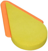 Casabella 1 Count Kitchen Super Sponge and Squeegee, Lime/Plum/Orange