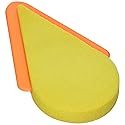 Casabella 1 Count Kitchen Super Sponge and Squeegee, Lime/Plum/Orange