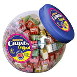 Canel’s Assorted Chewing Gum, 4 Piece Packs in Original Flavors, for Parties and Sharing, 300 Count Jar (Pack of 1)