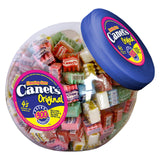 Canel’s Assorted Chewing Gum, 4 Piece Packs in Original Flavors, for Parties and Sharing, 300 Count Jar (Pack of 1)