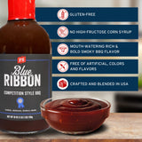 PS Seasoning Blue Ribbon Competition Style BBQ Sauce - All-Purpose Sauce for Grilling, Glazing, Marinating, Basting, Dipping - Great for Spare Ribs