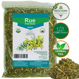 RUE Dried Herbs Ruda Seca, Ruda Graveolens, rue leaves and branches Dried Rue Leaves (Ruta graveolens) | Raw Herbal Ingredient (2 Ounce)
