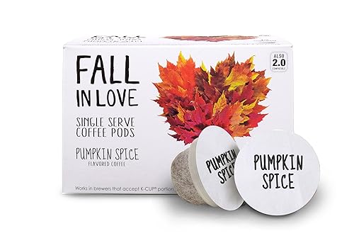 Paramount Coffee, Single Serve Flavored Coffee, Fall In Love, Pumpkin Spice, 12 Pods