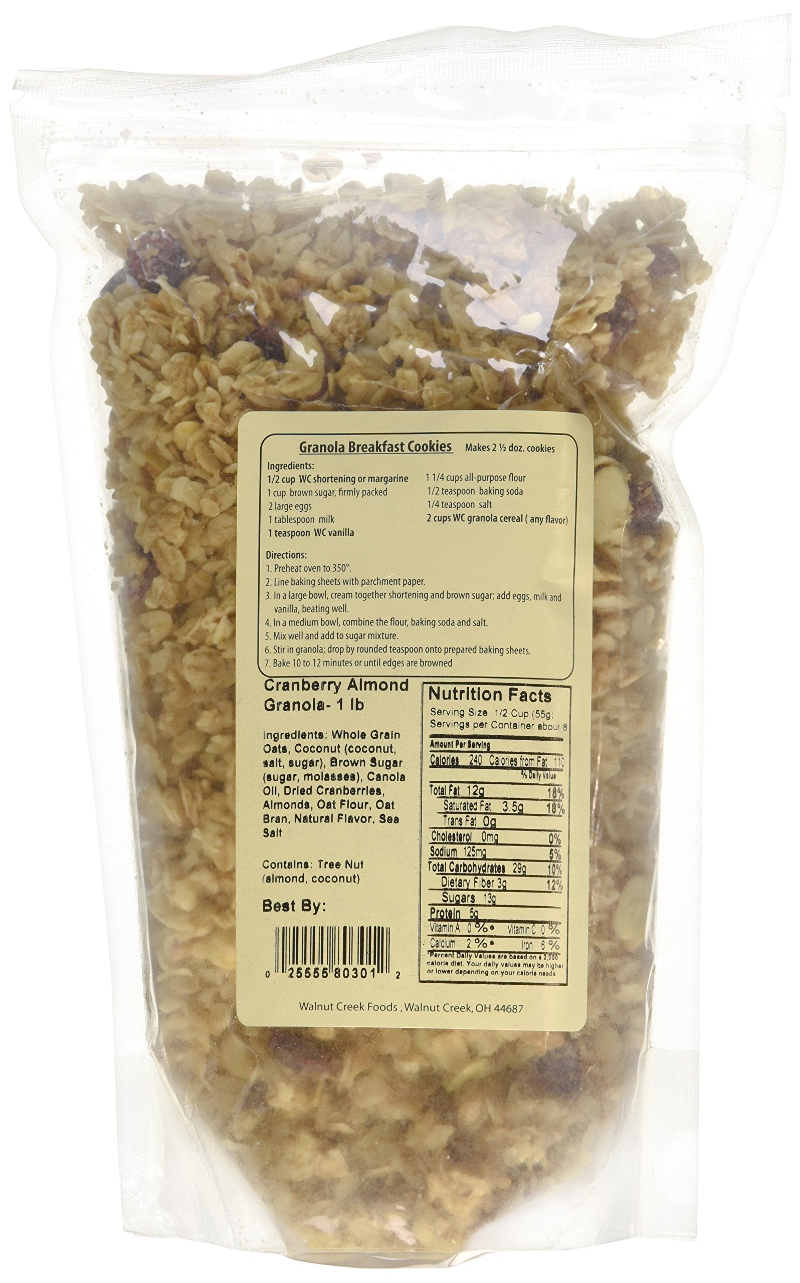 Granola (Cranberry Almond Granola, 5 LB)
