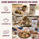 gfJules Gluten-Free Scones Mix, British Style Scone Mix for Breakfast & Tea Time, Easy Homemade Baking Mix, Soft & Tender, 6.5 oz